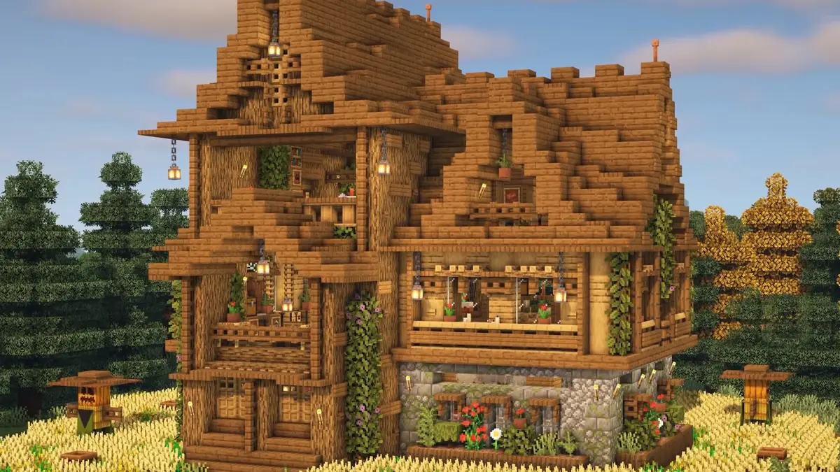 Best Building Ideas for Minecraft PE Players